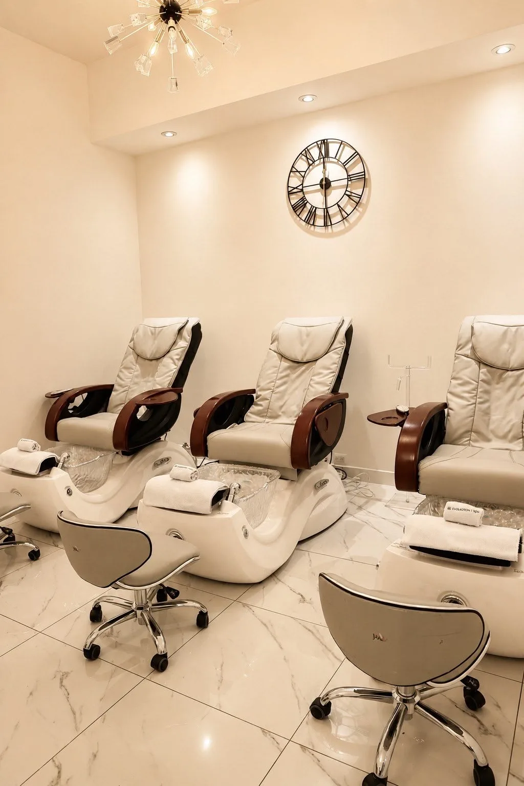 Sillas masajeadoras para pedicura