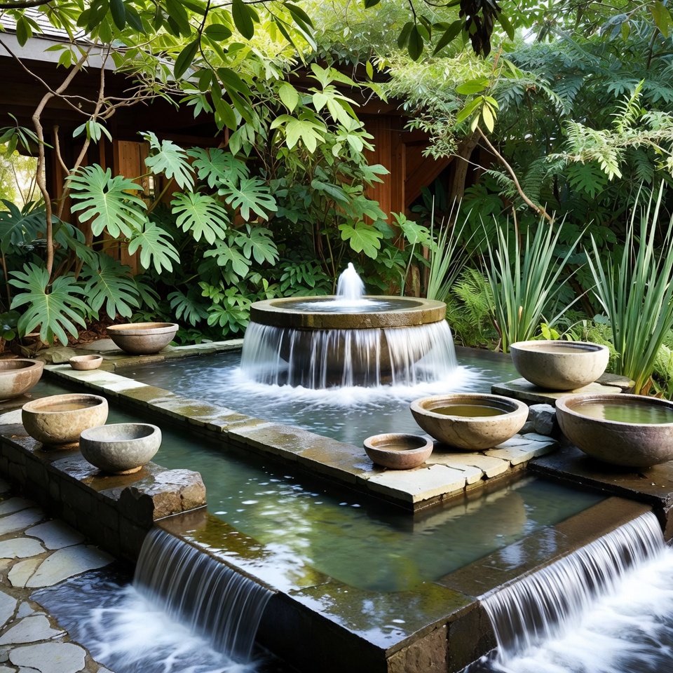 Jardin para relajarse